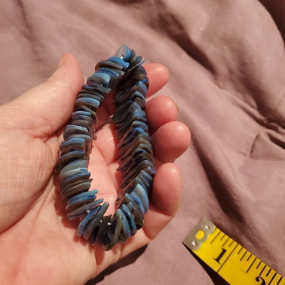 Blue Shell Bracelet‎ - Picture 4 of 6